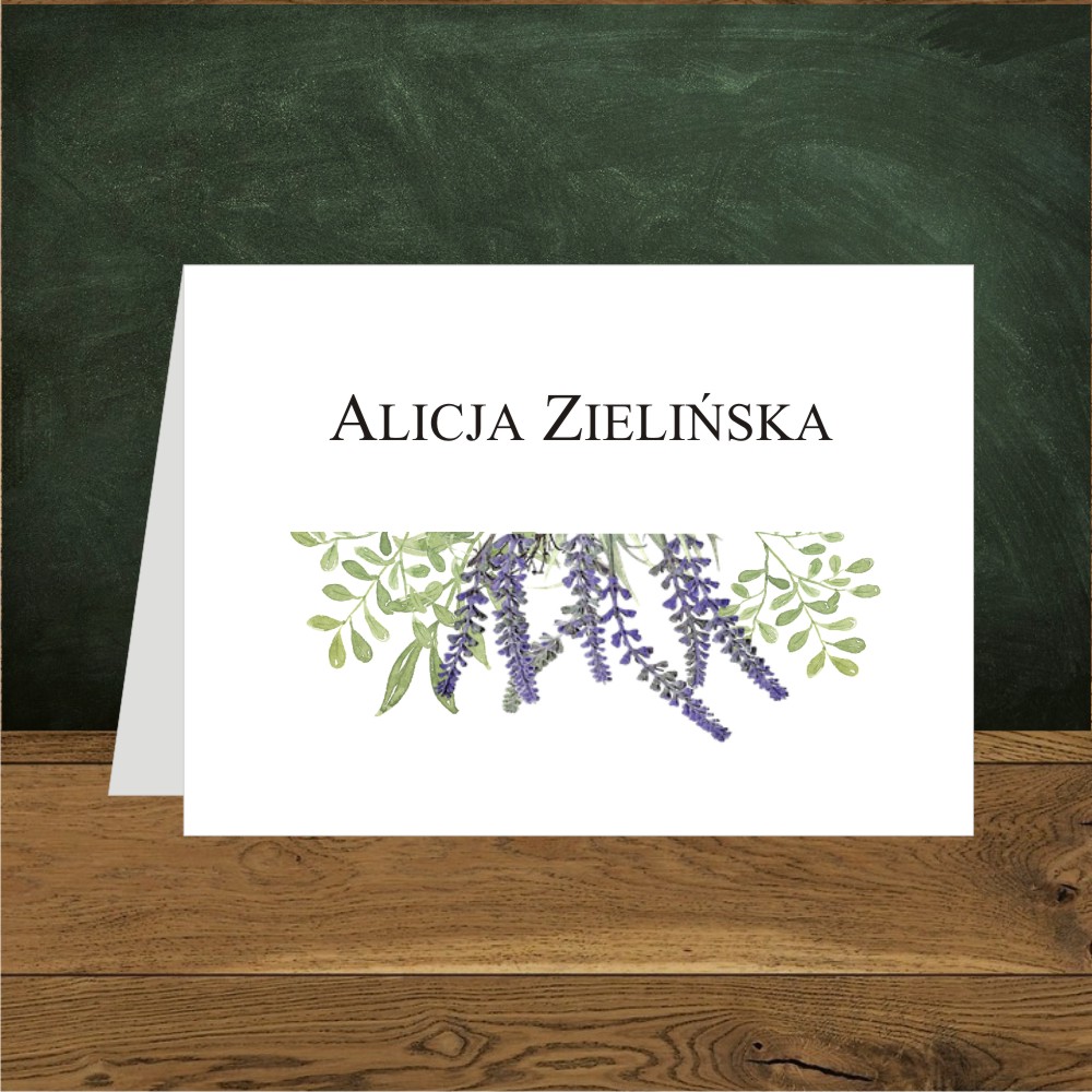 Winietki - Lawendowy ogród