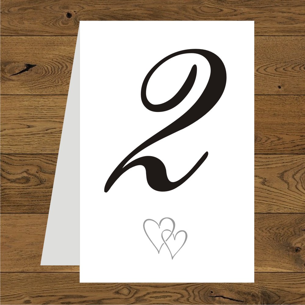 Numerki - Minimalistyczne dwa małe serduszka srebrne