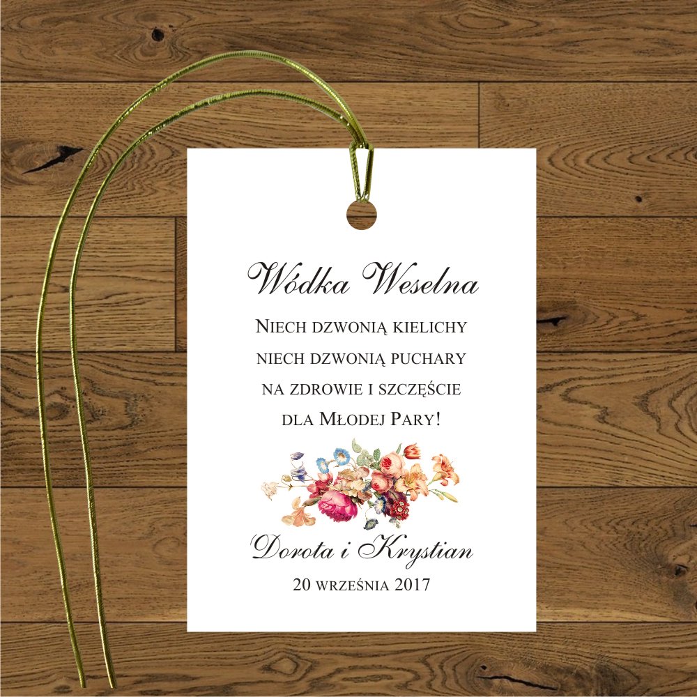 Zawieszki na alkohol - Angielskie róże retro