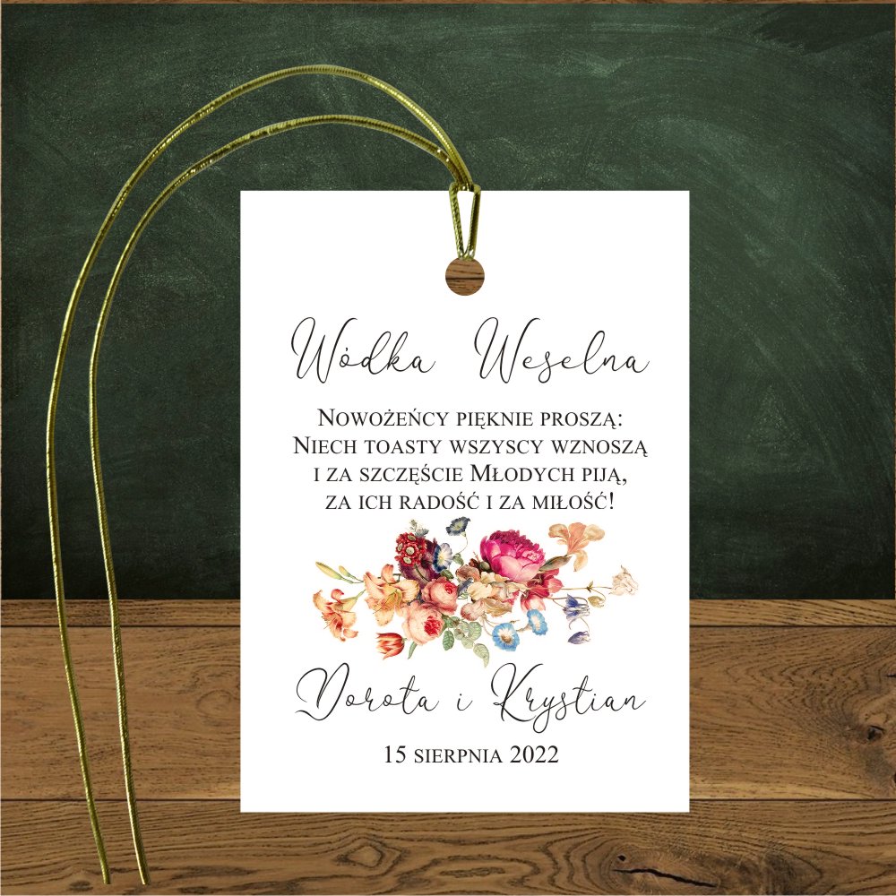 Zawieszki na alkohol - Zawieszki na alkohol. Angielskie róże - retro fantazyjne