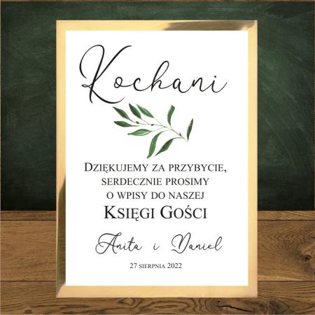 Instrukcja do księgi zielona gałązka delikatna- fantazyjna