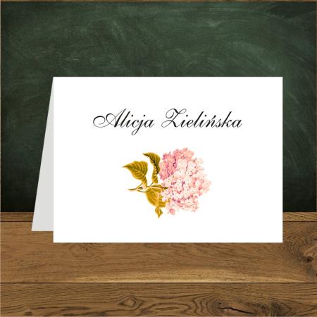 Hortensje różowe i jaśmin